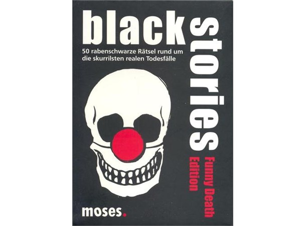 Black Stories Funny Death Ed Kortspill Norsk utgave - Funny Death Edition 